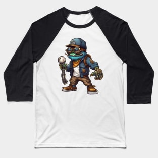 Cute steam punk Monster Baseball T-Shirt